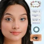 EGO VISION Orchid Blue Colored Contact Lenses!