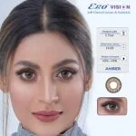 EGO VISION Amber Colored Contact Lenses!
