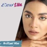 EGO VISION Brilliant Blue Colored Contact Lenses!