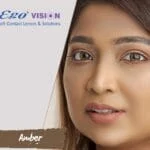 EGO VISION Amber Colored Contact Lenses!