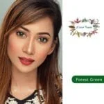 EGO VISION Forest Green Colored Contact Lenses!