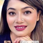 217 Brown Colored Contact Lenses- Angelsoft!
