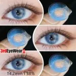EYESHARE Cyprus Blue High Quality Contact Lenses!