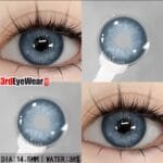 EYESHARE Norway Blue High Quality Colored Contact Lenses!