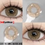 EYESHARE Seattle Brown High Quality Contact Lenses!