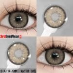 EYESHARE Alps Brown High Quality Contact Lenses!