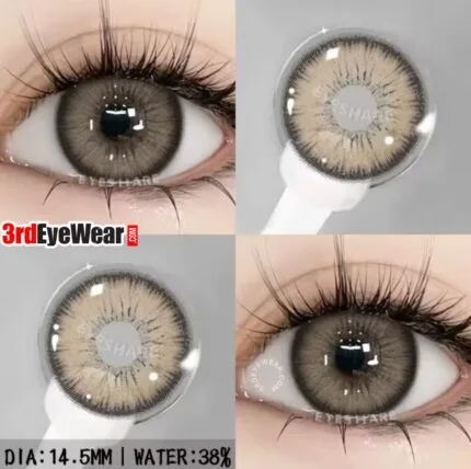 EYESHARE Alps Brown High Quality Contact Lenses!
