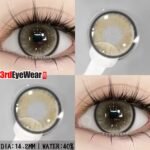 EYESHARE Boston Brown High Quality Contact Lenses!