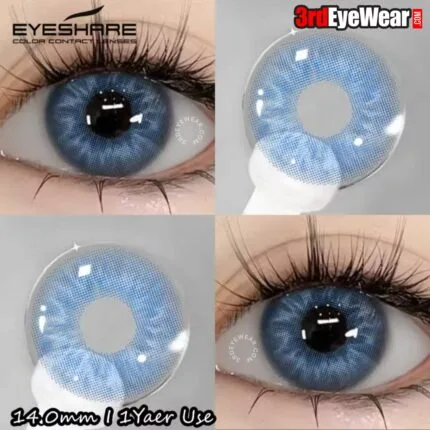 EYESHARE Brussels Blue High Quality Contact Lenses!