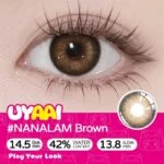 UYAAI NANALAM BROWN Pretty Look Contact Lenses!
