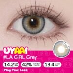 UYAAI LA GIRL GREY  Pretty Look Contact Lenses!