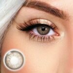 UYAAI GLACIER BROWN Pretty Look Contact Lenses!