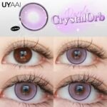 UYAAI CRYSTALOrb Purple  Pretty Look Contact Lenses!