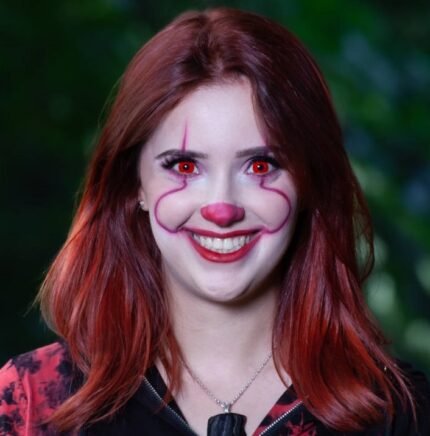 CIRCLE BLOCK VAMPIRE Halloween Cosplay Contact Lenses