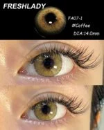 Freshlady Coffee Natural Color Contact Lens in Bangladesh. - Image 2