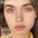 Freshlady Gorgeous Brown Natural Color Contact Lens