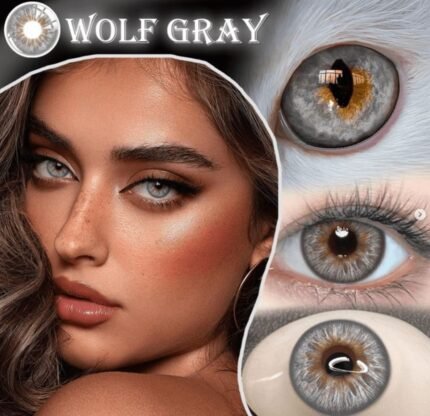 FreshLady Wolf Gray Natural Color Contact Lens in Bangladesh
