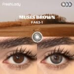 Freshlady Muses Brown Natural Color Contact Lens