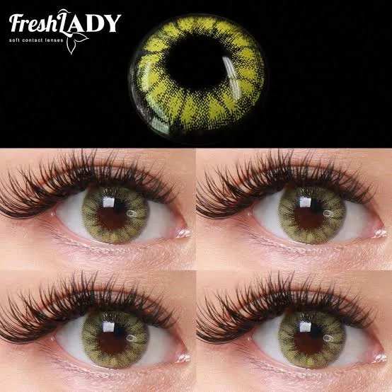 img_0409 Freshlady Glassball Green Natural Color Contact Lens