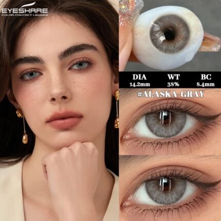 EYESHARE Alaska Grey Colored Contact Lenses Collection in Bangladesh