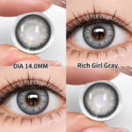 UYAAI Rich Girl Grey Color Lens | Available with Power Lens | New Arrival