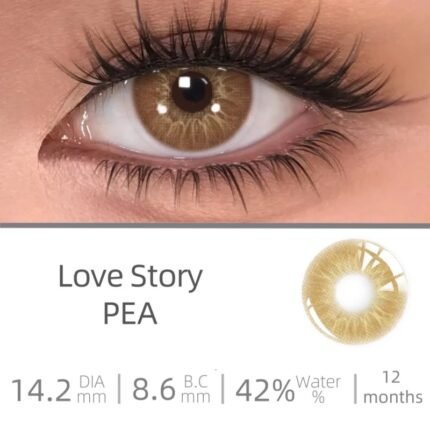 FreshLady Pea Colored Contact Lens in Bangladesh