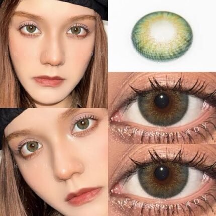 FreshLady Emerald Green Colored Contact Lens in Bangladesh