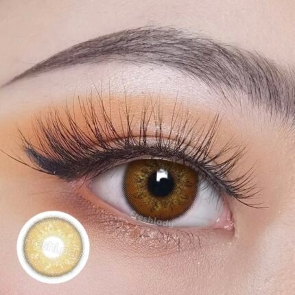 FreshLady Russian Brown Colored Contact Lens in Bangladesh