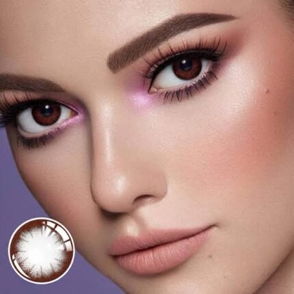 FreshLady Big Eyes Coffee Colored Contact Lens in Bangladesh