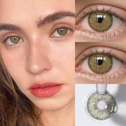 FreshLady Cleopatra Green Colored Contact Lens in Bangladesh