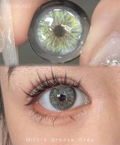 FreshLady Breeze Gray Colored Contact Lens in Bangladesh