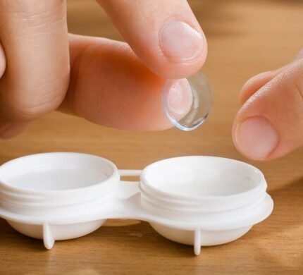 Dahab Transparent Cleared Power Contact Lenses | Yearly