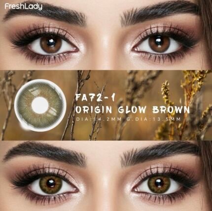 Freshlady Origin Glow Brown Contact Lens Price in Bangladesh