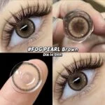 Freshlady Fog Pearl Brown Contact Lens