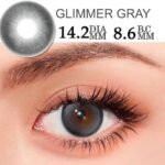 Freshlady Glimmer Gray Contact Lens