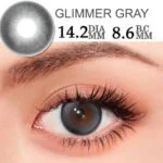 Freshlady Glimmer Gray Contact Lens