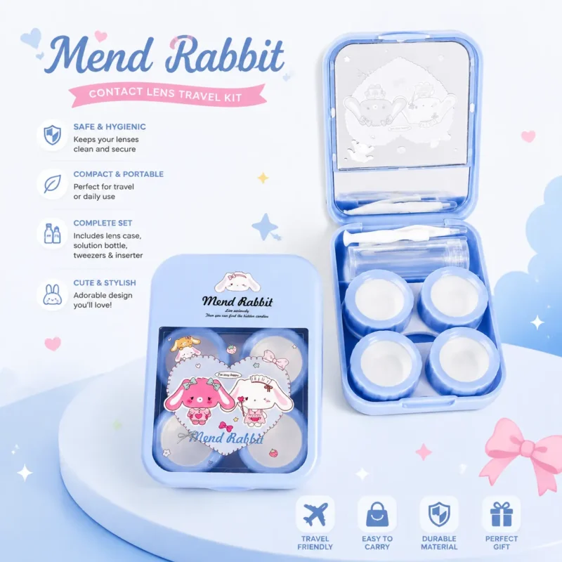 Mend Rabbit 2 In 1 Contact Lens Travel Kit