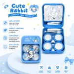Cute Rabbit 2 In 1 Contact Lens Travel Kit Portable Lens Case