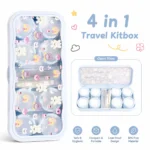Sky Bear Blue 4 In 1 Contact Lens Travel Kitbox