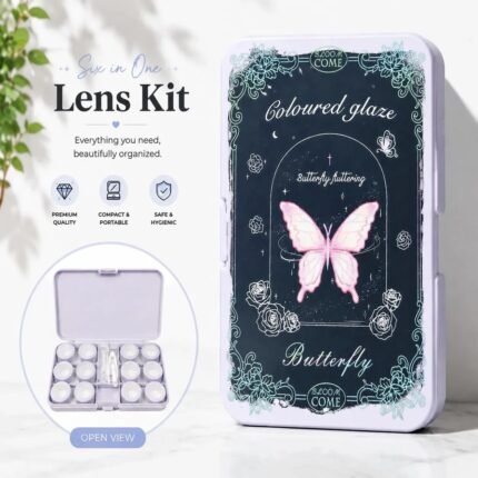 Dream Butterfly 6-in-1 Premium Contact Lens Kit Box