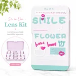 Mint Smile Flower 6-in-1 Premium Contact Lens Kit Box