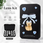 Black Ribbon Puppy 6-in-1 Premium Contact Lens Kit Box