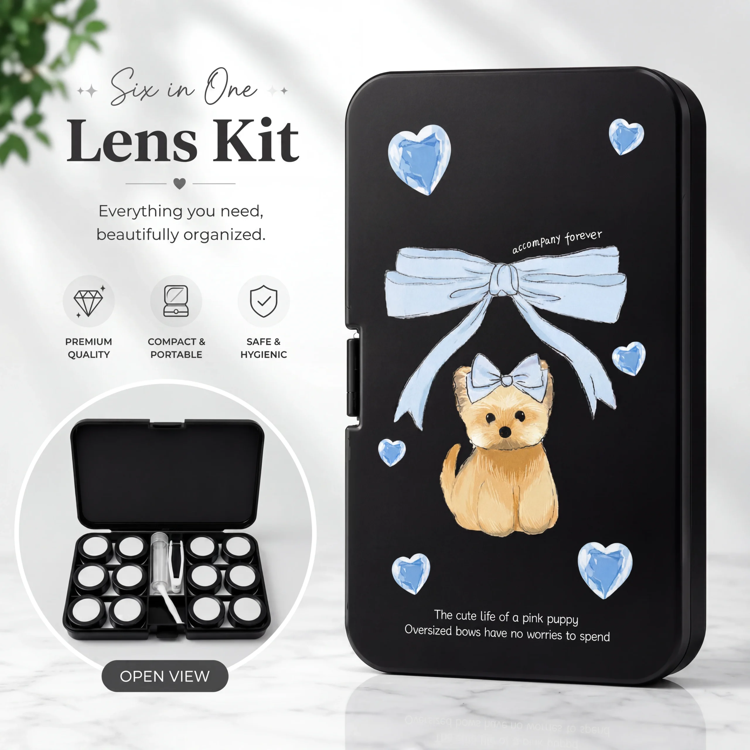 magnific_ultra-highresolution-imag_Xt3l0StBfo Black Ribbon Puppy 6-in-1 Premium Contact Lens Kit Box