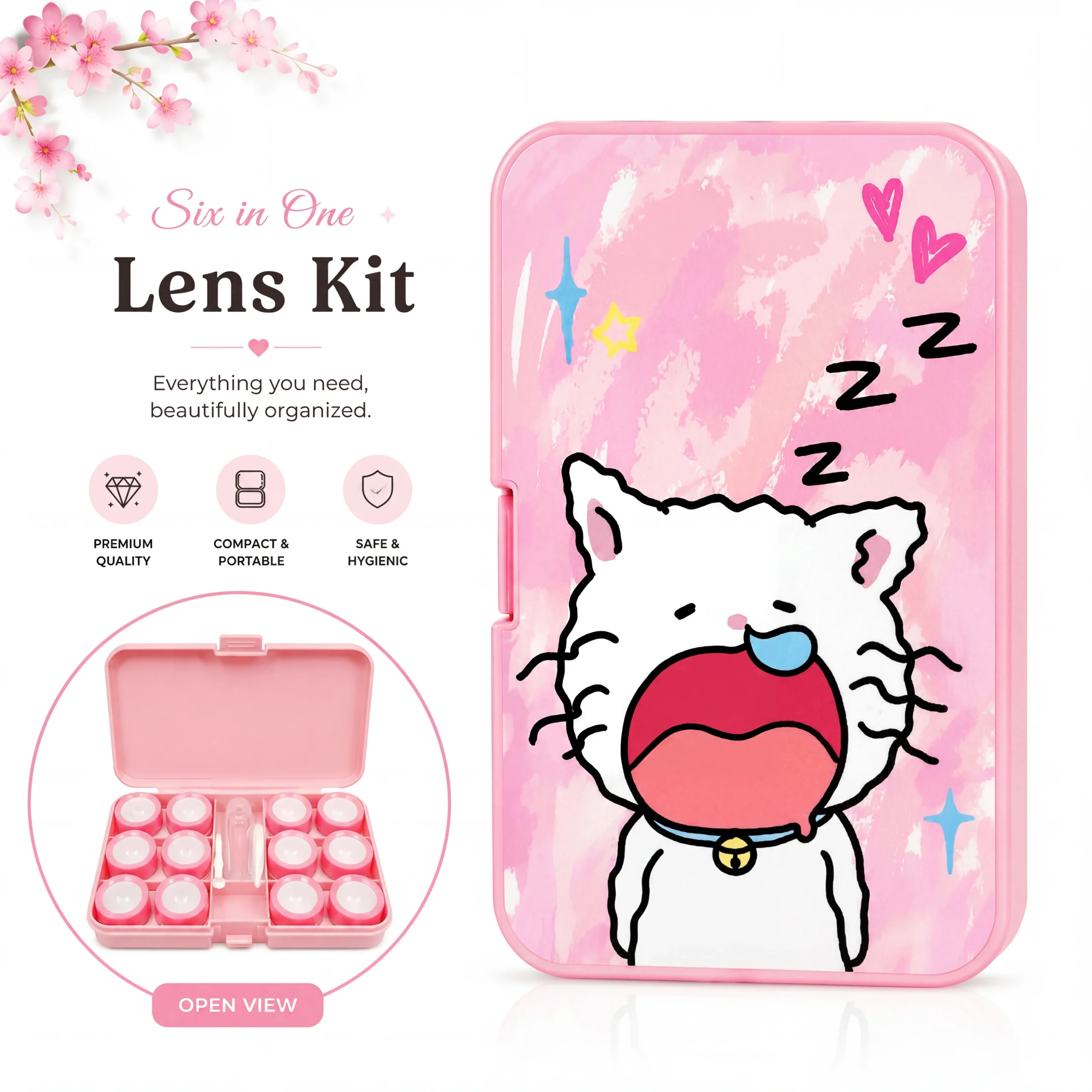 magnific_ultra-highresolution-imag_rlIYvpGxtc Sleepy Kitty Pink 6-in-1 Premium Contact Lens Kit Box