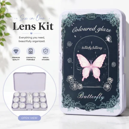 Dream Butterfly 6-in-1 Premium Contact Lens Kit Box