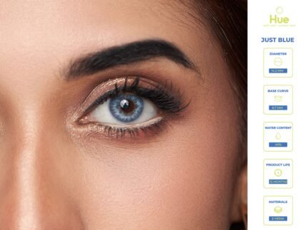 Hue Just Blue Contact Lens