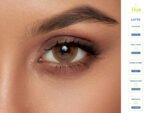 Hue Latte Contact Lens
