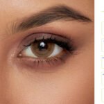 Hue Latte Contact Lens