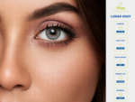 Hue Lunar Gray Contact Lens