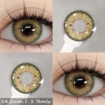 EYESHARE Blackspot Green Contact Lens